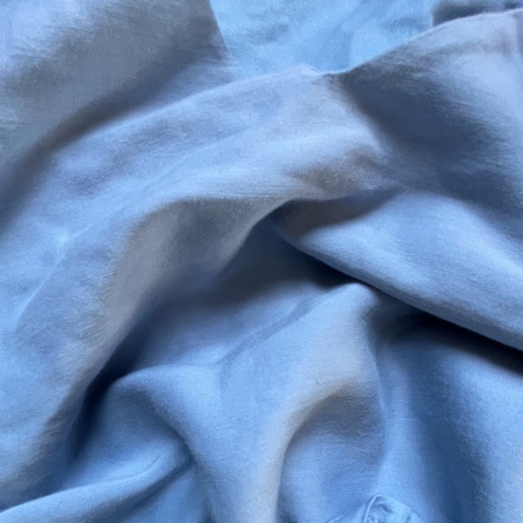 SKIN Worldwide Raina Fairytale Fit & Flare Dress Blue Pearl Cotton & Silk Size S - Picture 14 of 16